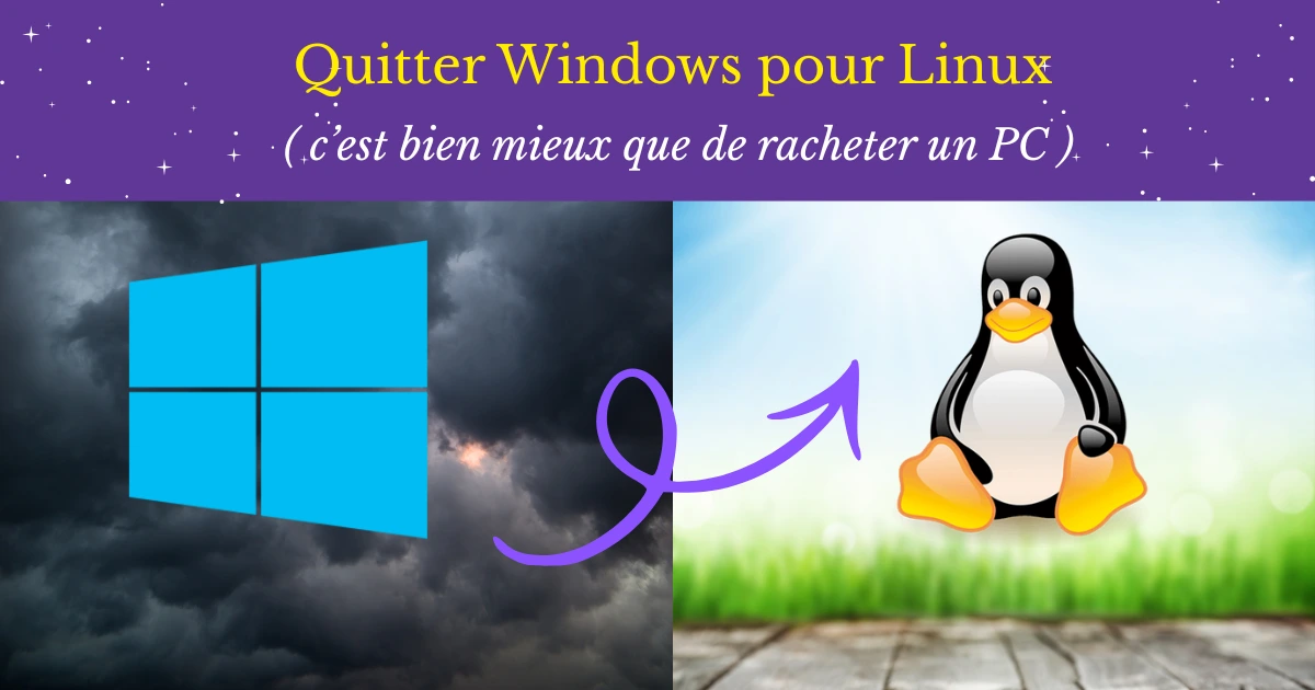 Votre PC n'est pas compatible avec Windows 11, passez à Linux ! Passer de Windows à Linux c'est comme passer de l'ombre à la lumière : fini l'obsolescence programmée, bonjour la sécurité !